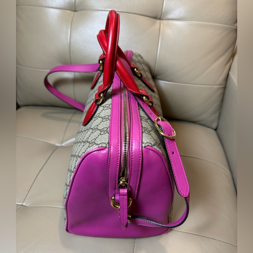 Gucci GG Supreme canvas Boston Bag GG Medium - Picture 4 of 10